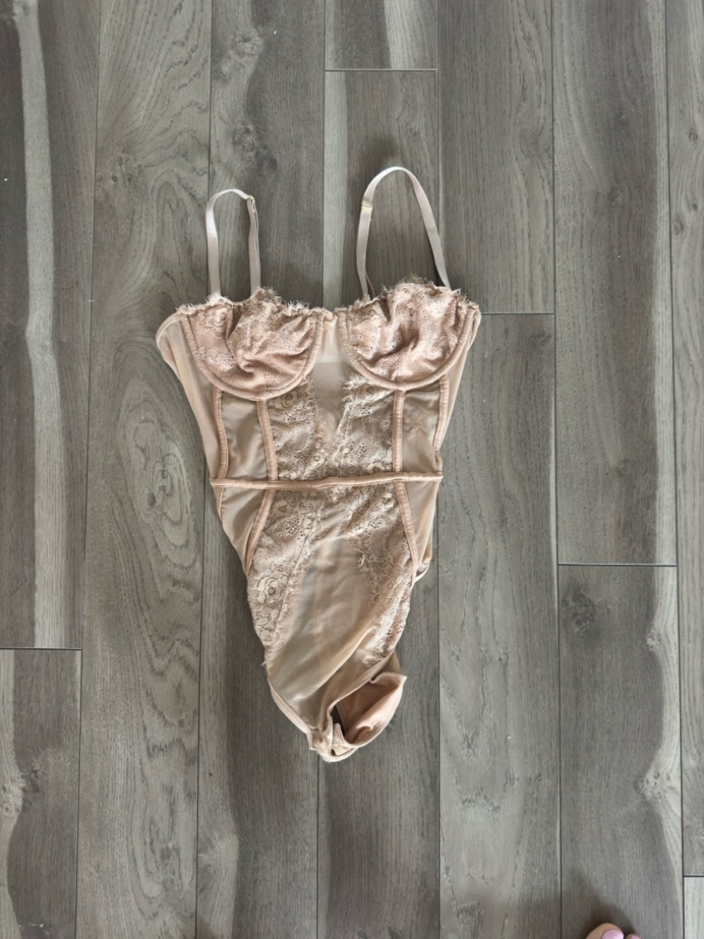 Princess Polly Lace Nude MesgBodysuit